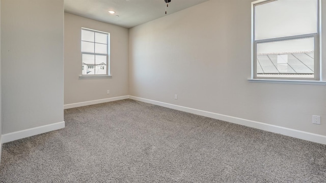951 Talus Way S, Madera, CA 93636 - carpeted spare room with baseboards and ceiling fan