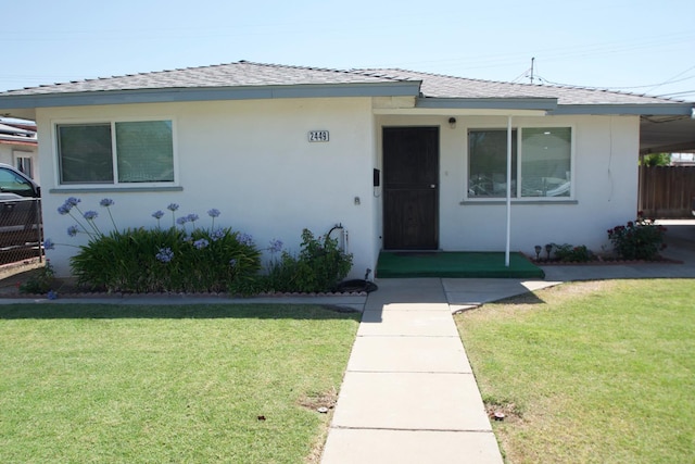 2449 S Page Ave, Fresno, CA 93725 - bungalow-style house with stucco siding