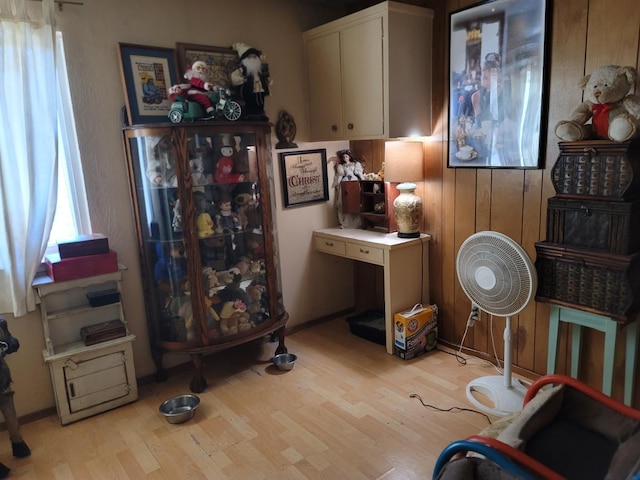 1621 W Holland Ave, Fresno, CA 93705 - miscellaneous room with light wood-style flooring