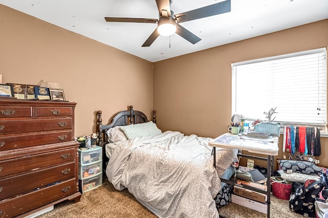 3742 Via Capitola, Madera, CA 93637 - carpeted bedroom featuring ceiling fan