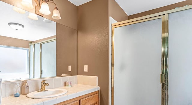 3742 Via Capitola, Madera, CA 93637 - full bath with vanity and a shower stall