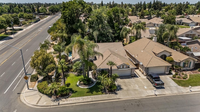7507 N Constance Ave, Fresno, CA 93722 - aerial view of residential area