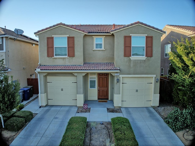3869 Griffith Ave, Clovis, CA 93619 - view of front of property featuring a tile roof, driveway, and stucco siding