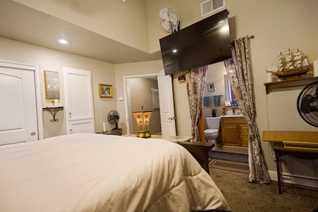 51 E Tuolumne St, Fresno, CA 93706 - bedroom with carpet floors and recessed lighting