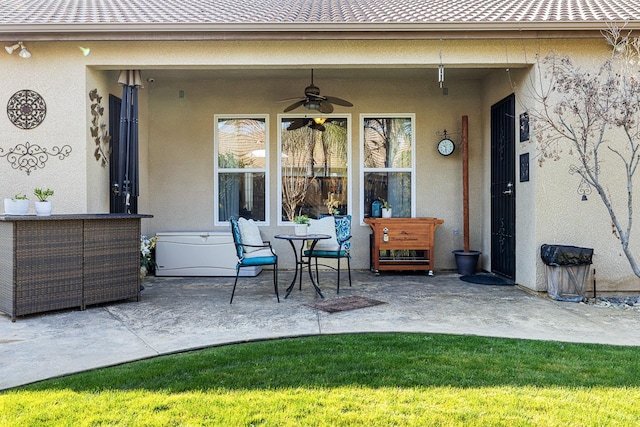 2639 Maine Ave, Clovis, CA 93619 - view of patio / terrace featuring ceiling fan