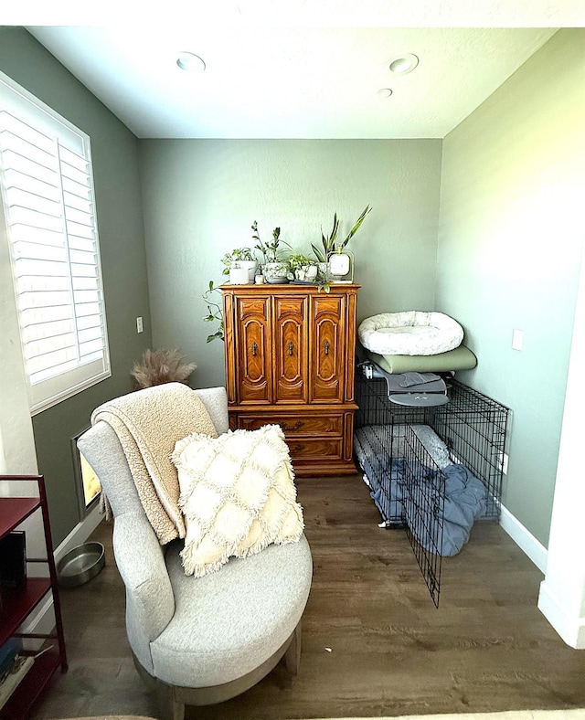 971 Dana Rd W, Madera, CA 93636 - living area with wood finished floors and recessed lighting