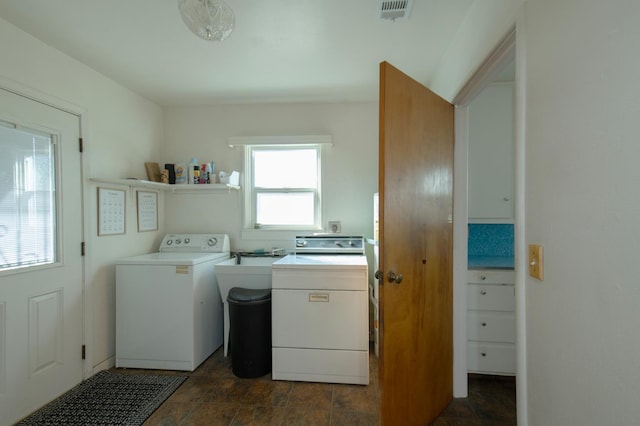 211 S 4th St, Fowler, CA 93625 - washroom with independent washer and dryer