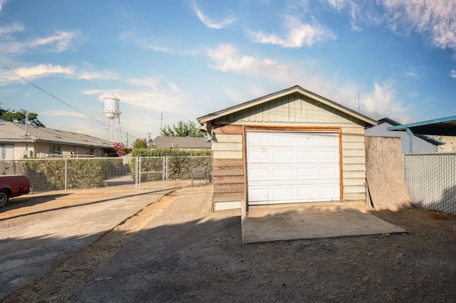 211 S 4th St, Fowler, CA 93625 - garage with a gate