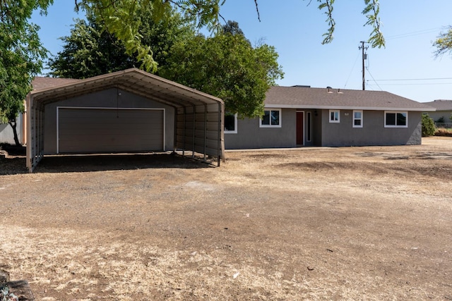 12616 E Shields Ave, Sanger, CA 93657 - single story home with a detached carport and driveway