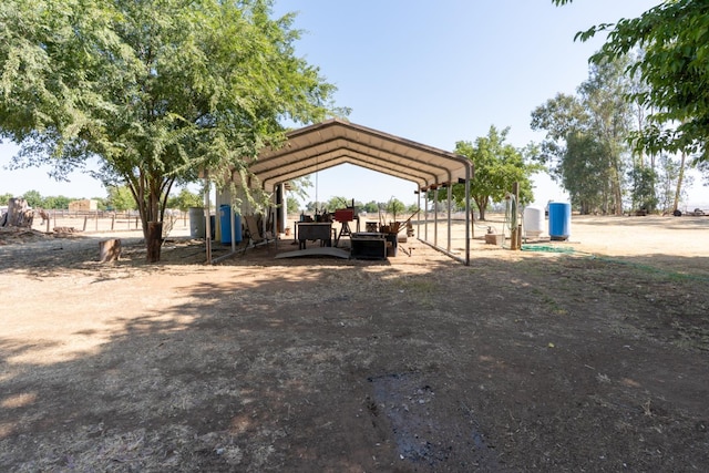 12616 E Shields Ave, Sanger, CA 93657 - view of yard with a carport