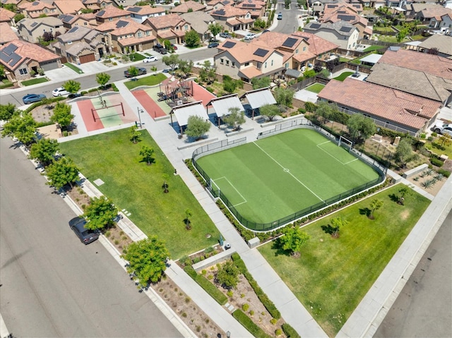602 Pinnacle Dr W, Madera, CA 93636 - aerial perspective of suburban area