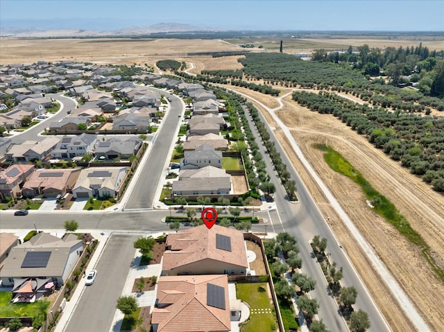 602 Pinnacle Dr W, Madera, CA 93636 - aerial overview of property's location featuring nearby suburban area