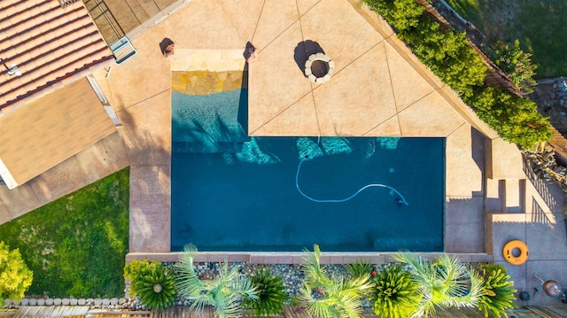 318 San Madele Ave, Coalinga, CA 93210 - view from above of property