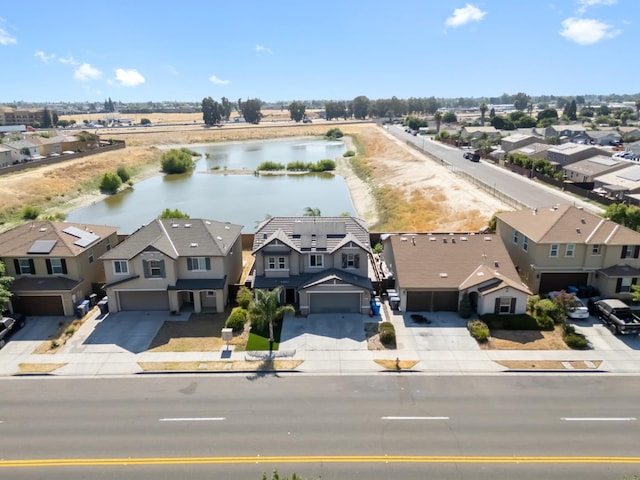 376 S Knox St, Madera, CA 93638 - aerial view of residential area featuring a nearby body of water