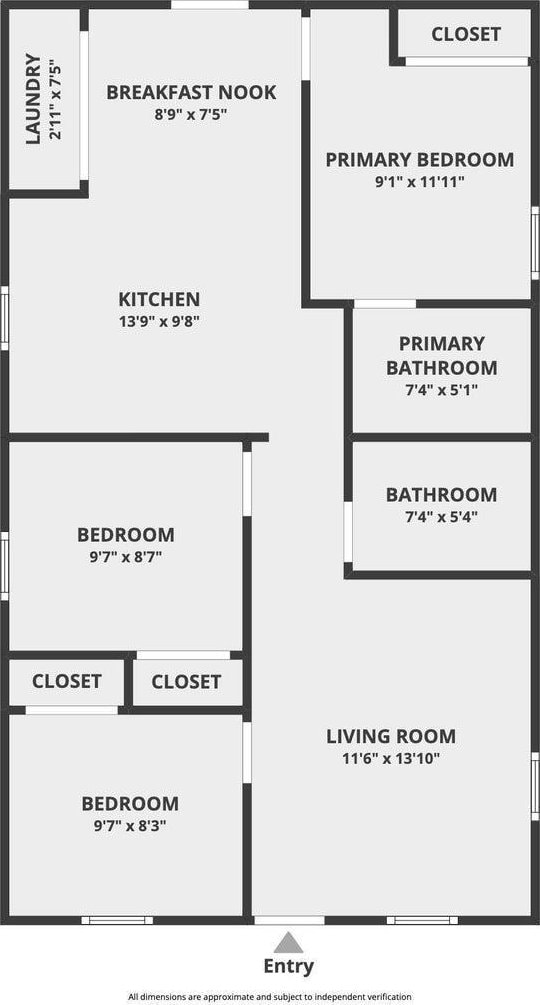 124 E 4th St, Hanford, CA 93230 - view of home floor plan