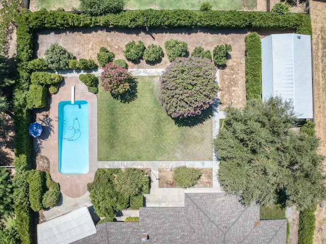 5679 N Van Ness Blvd, Fresno, CA 93711 - bird's eye view of a pool area