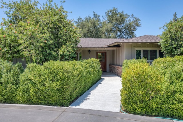5679 N Van Ness Blvd, Fresno, CA 93711 - view of front facade featuring board and batten siding