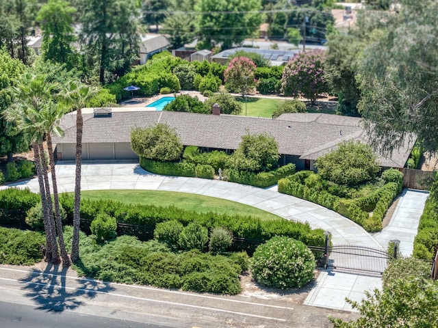 5679 N Van Ness Blvd, Fresno, CA 93711 - view from above of property