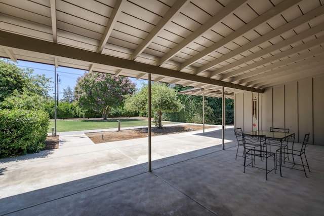 5679 N Van Ness Blvd, Fresno, CA 93711 - view of patio featuring outdoor dining space