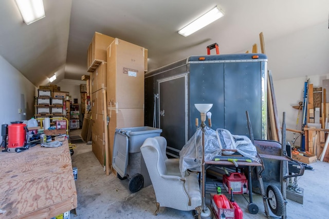 5679 N Van Ness Blvd, Fresno, CA 93711 - miscellaneous room with vaulted ceiling