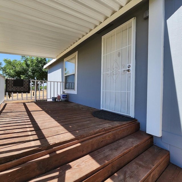 12015 E Shaw Ave, Clovis, CA 93619 - view of wooden terrace
