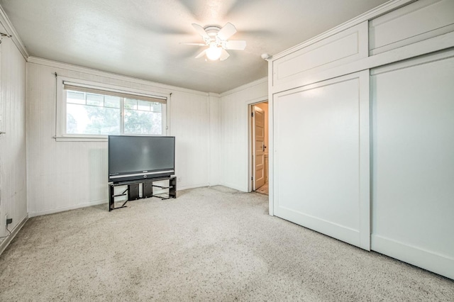 3303 E Mono Ave, Fresno, CA 93702 - bedroom with ceiling fan and baseboards