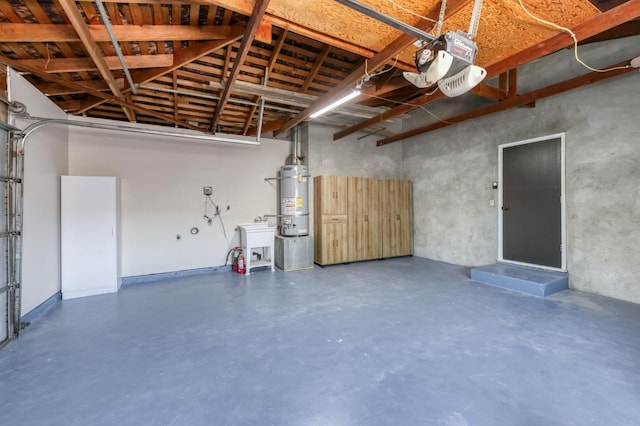4245 N Manila Ave, Fresno, CA 93727 - garage featuring strapped water heater