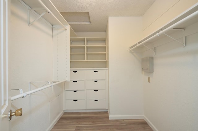 1535 S Homsy Ave, Fresno, CA 93727 - spacious closet featuring light wood-style flooring