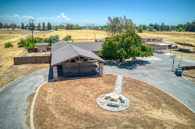 5400 Amber Ave, Clovis, CA 93619 - overview of rural landscape