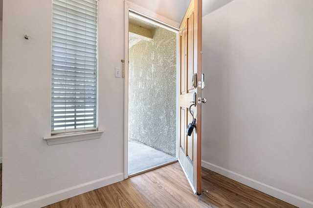5137 W Stuart Ave, Fresno, CA 93722 - foyer entrance featuring wood finished floors