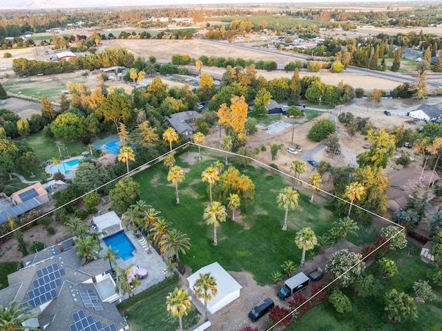 7207 E Bremer Ave, Fresno, CA 93737 - bird's eye view of a pool area