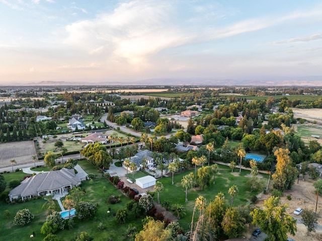 7207 E Bremer Ave, Fresno, CA 93737 - aerial view at dusk