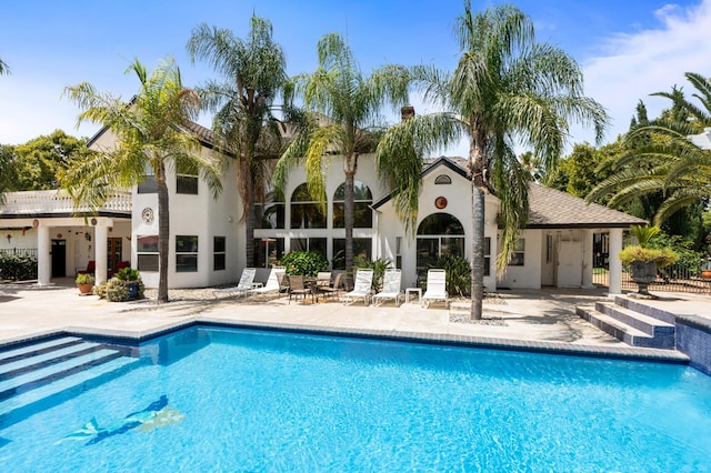 7207 E Bremer Ave, Fresno, CA 93737 - swimming pool featuring a patio