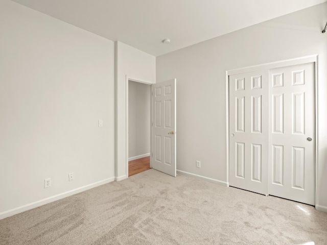 2303 S Bush Ave, Fresno, CA 93727 - unfurnished bedroom featuring carpet and a closet