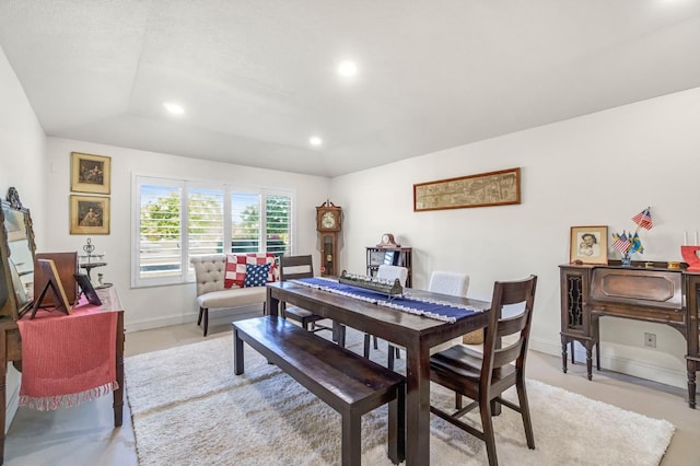 6658 N Thorne Ave, Fresno, CA 93711 - dining area featuring recessed lighting and baseboards
