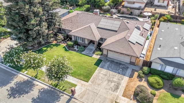 6658 N Thorne Ave, Fresno, CA 93711 - view from above of property