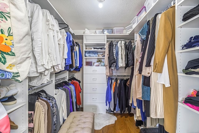 6658 N Thorne Ave, Fresno, CA 93711 - spacious closet with wood finished floors
