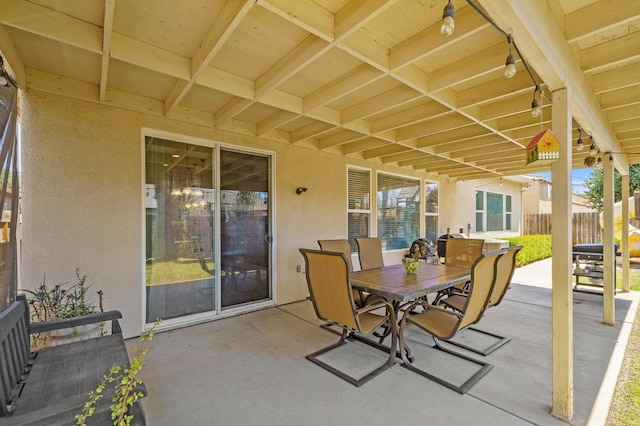 2403 W Robin Ave, Visalia, CA 93291 - view of patio featuring outdoor dining area