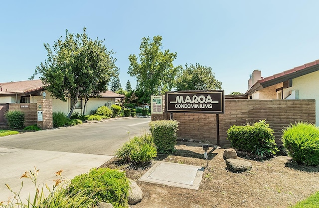 6338 N Maroa Ave Unit 115, Fresno, CA 93704 - view of community sign