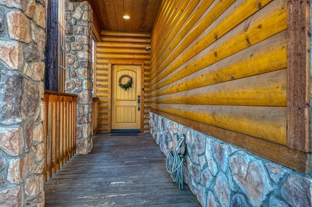 40862 Village Pass Ln, Shaver Lake, CA 93664 - property entrance