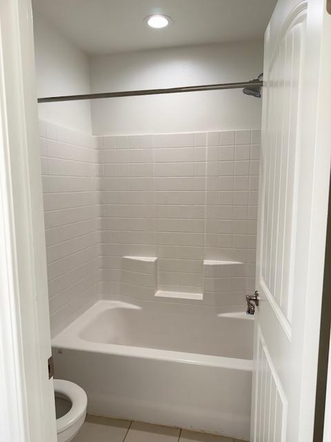 3963 Morris Ave, Clovis, CA 93619 - full bathroom with tile patterned floors and bathing tub / shower combination