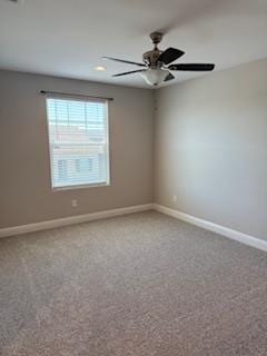 3963 Morris Ave, Clovis, CA 93619 - empty room with carpet flooring and a ceiling fan