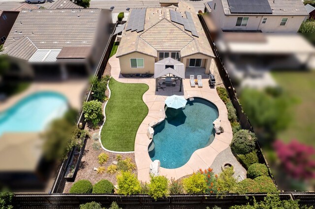3143 Celeste Ave, Clovis, CA 93619 - view of subject property with a pool area