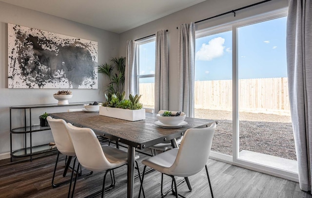 2045 Heidi Ave Unit 2048S, Sanger, CA 93657 - dining area with light wood-style floors and baseboards