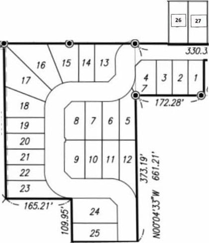 412 W Escalon, Clovis, CA 93612 - map of parcels