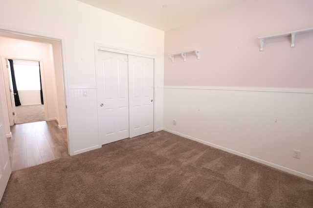 879 Hermosa Ave, Clovis, CA 93619 - unfurnished bedroom with carpet floors and a closet