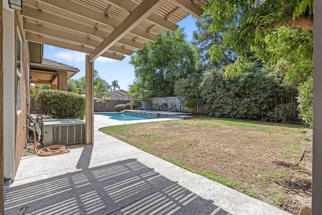 5857 W Modoc, Visalia, CA 93291 - fenced backyard featuring a patio area