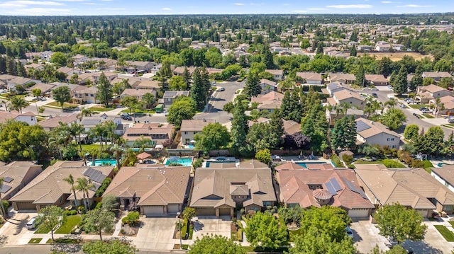5857 W Modoc, Visalia, CA 93291 - aerial perspective of suburban area