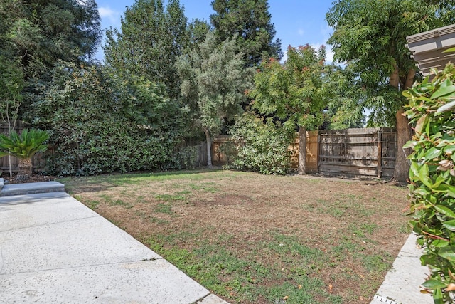 5857 W Modoc, Visalia, CA 93291 - view of fenced backyard