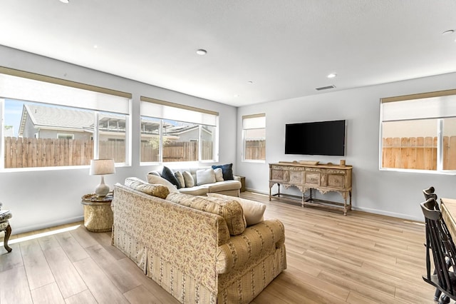 4086 Dennis Ave, Clovis, CA 93619 - living area with light wood-type flooring and recessed lighting